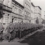 Батальйон Нахтігаль вступає до Львова. 1941