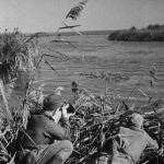 Фрідлянд С. Бійці 1-го Українського фронту в бою на березі Дніпра. 21.09.1943