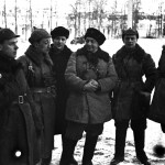 Радянські воєначальники та письменники у Виборзі. 1940